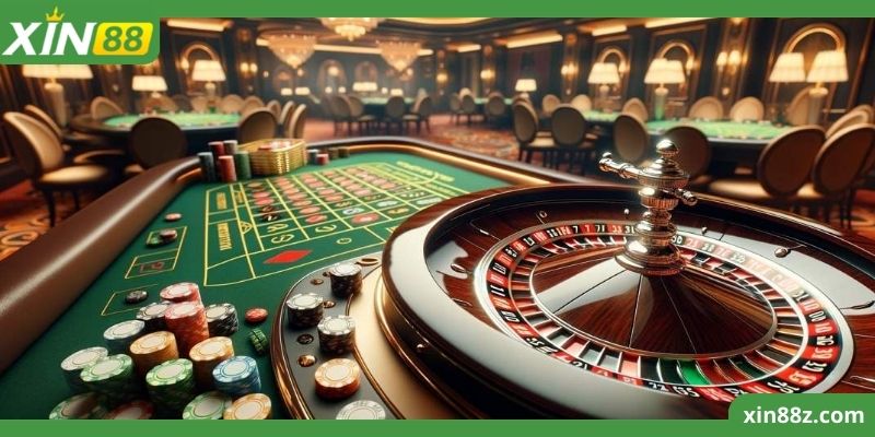 Game cược tại sảnh casino của Xin88 rất phong phú 