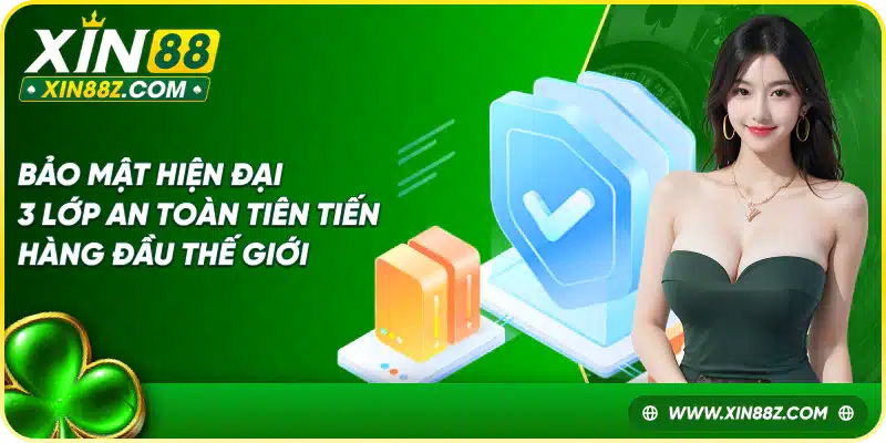 Bảo mật hiện đại 3 lớp an toàn tiến tiến hàng đầu thế giới